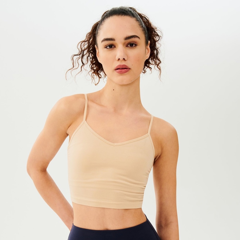 NWT. Splits59 Seamless Cami in Nude